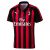 Puma AC Milan Home Replica SS with Sponsor Logo, T-Shirt Uomo, Tango Red/Nero